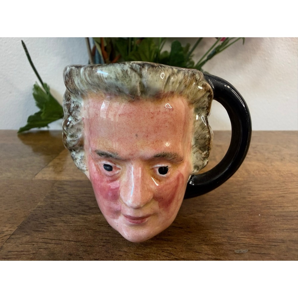 Vintage Lancaster Sandland Mozart Character Toby Jug Mug Hand Painted England